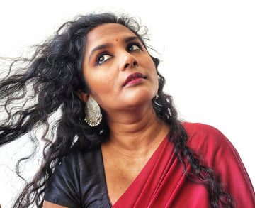 Boondan Earrings in pure silver with handcrafted detailing