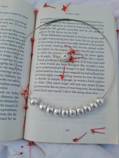  92.5 hallmark silver hasli necklace