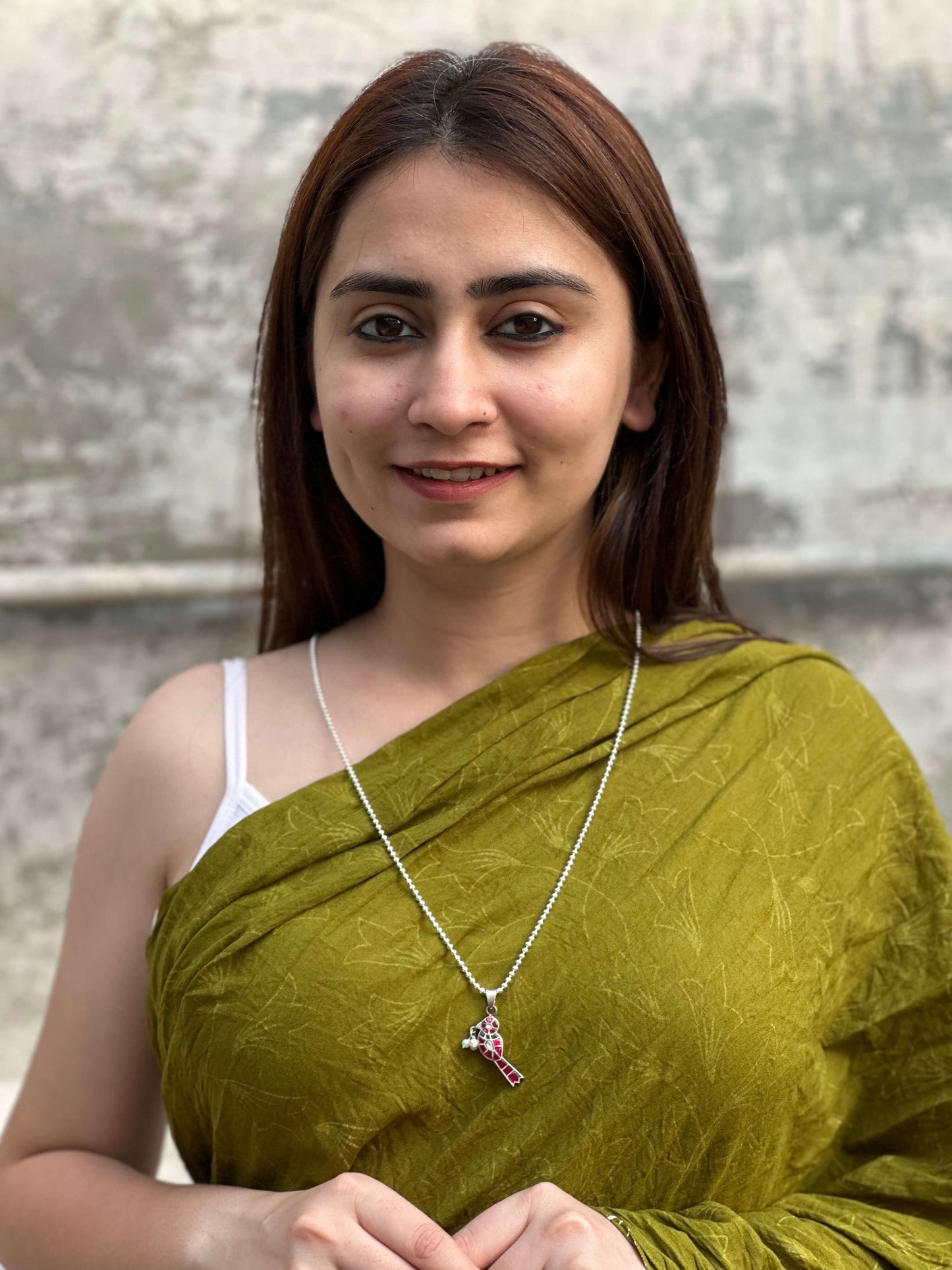 Chidiya Chugg Gayi Khet Pendant