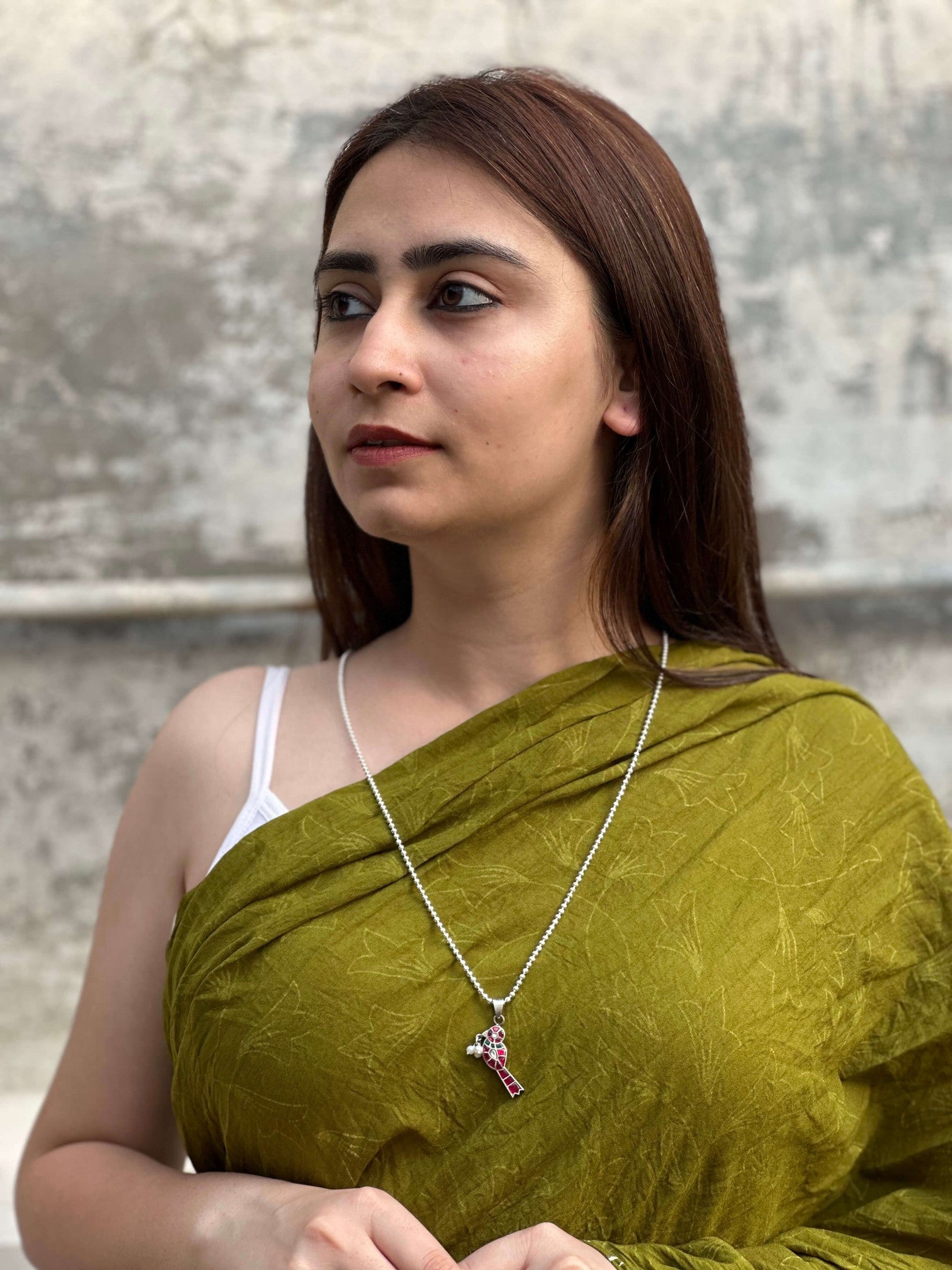 Chidiya Chugg Gayi Khet Pendant