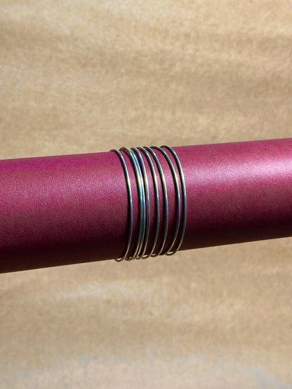 Kora Bangles in pure silver with handcrafted detailing