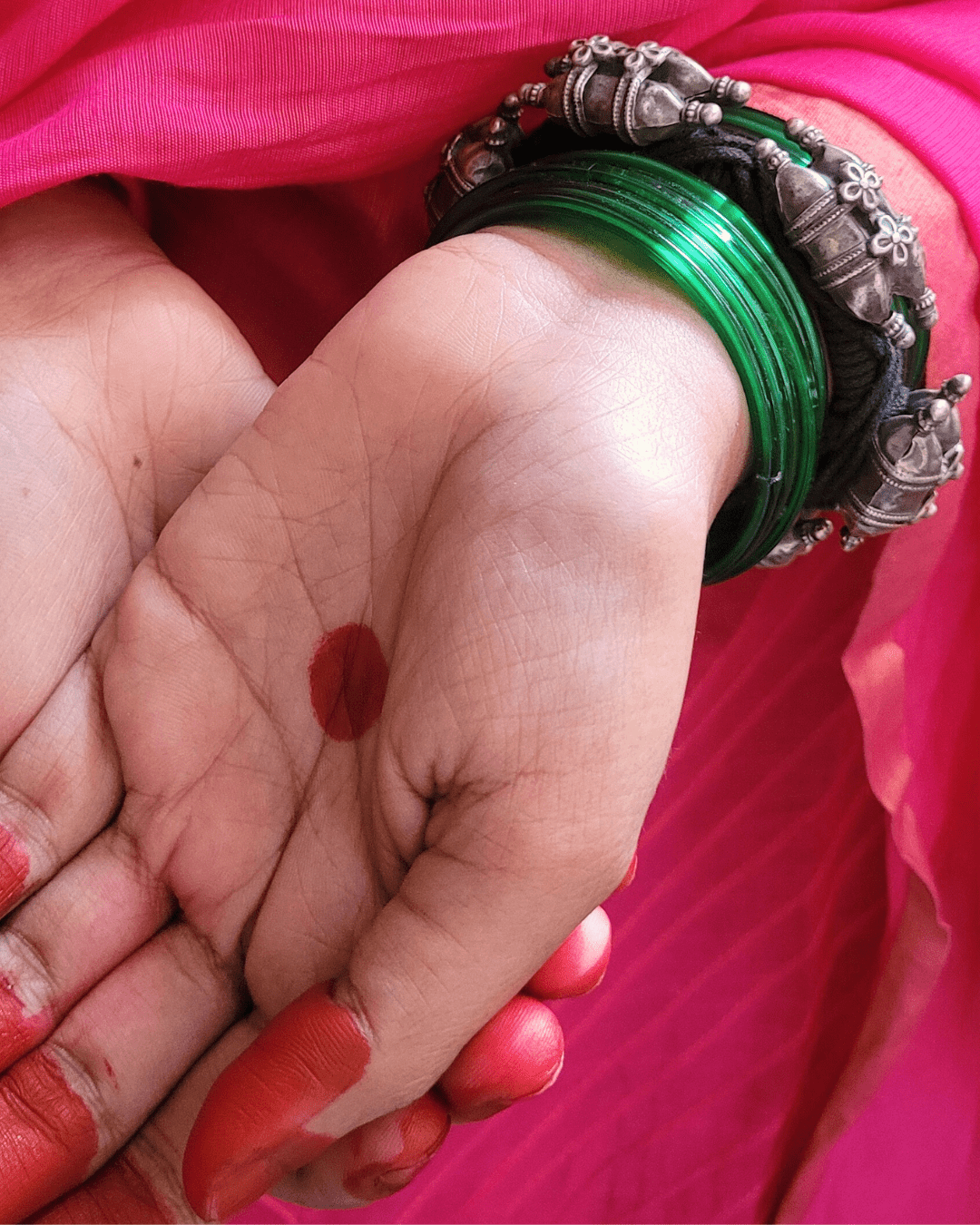 Parveen Vintage Paunchi/Bracelet - Sadabahaar Jewelry