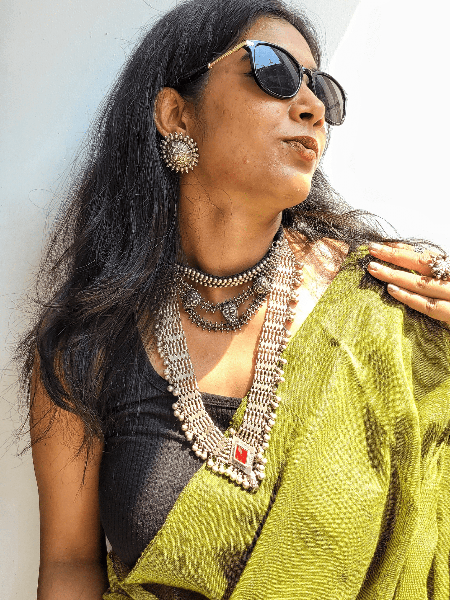 Pure Silver Necklace - Sadabahaar Jewelry