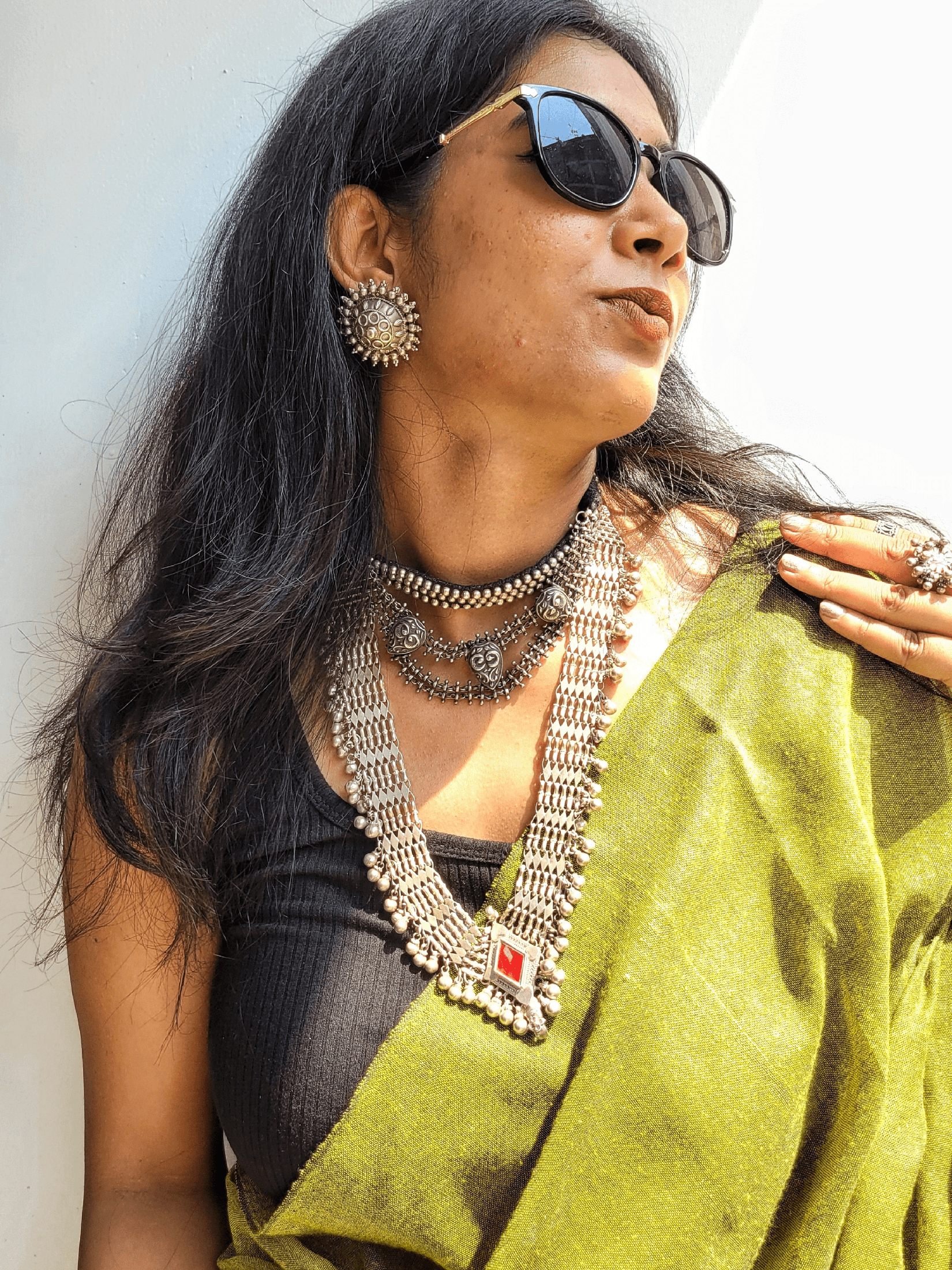 Pure Silver Necklace - Sadabahaar Jewelry