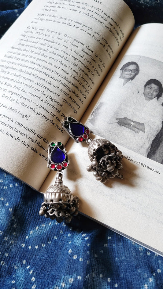 Rangdaar Vintage Jhumka