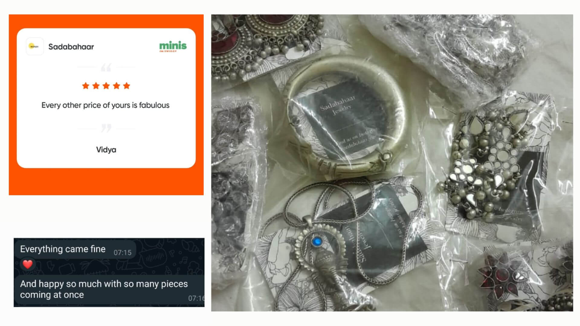 Sadabahaar Jewelry reviews 