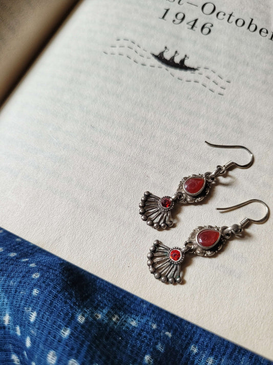 Uchiwa Vintage Earrings