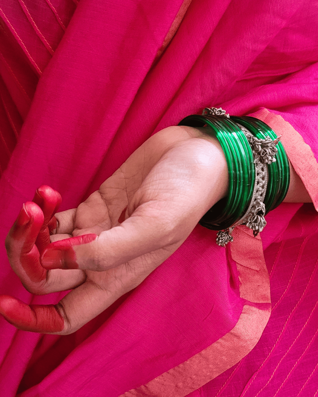 Ulupi Vintage Kada - Sadabahaar Jewelry